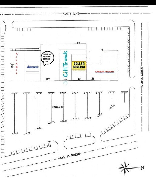 More Photos Of 1904-1930 Highway 15, Laurel Storefront For Lease