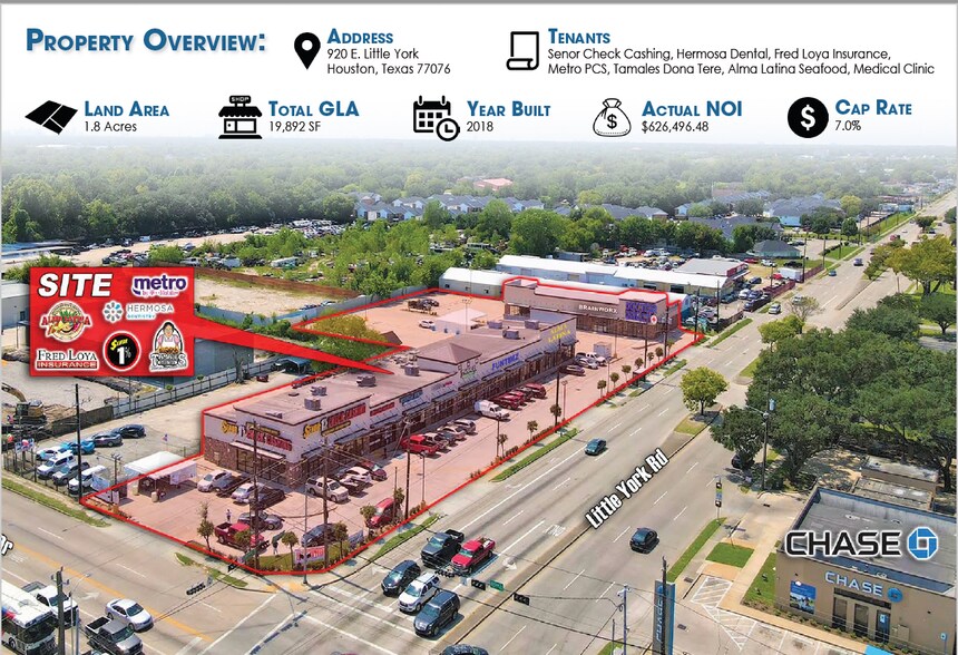 More Photos Of 920 E Little York Rd, Houston Storefront For Sale