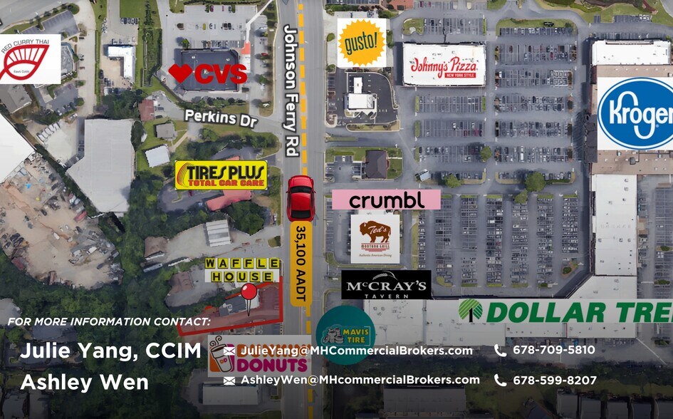 Primary Photo Of 617 Johnson Ferry Rd, Marietta Freestanding For Lease