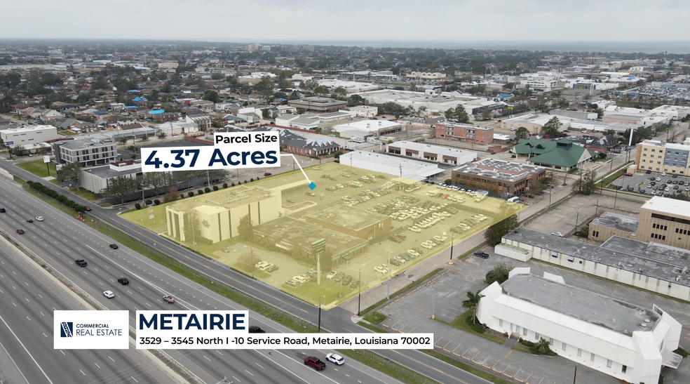 Primary Photo Of 3529-3545 N I-10 Service Rd, Metairie Land For Sale