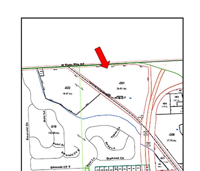 More Photos Of 435 W Eight Mile Rd, Whitmore Lake Land For Sale