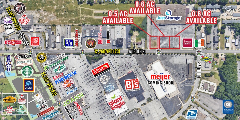 Primary Photo Of West 130th Street, Parma Heights Land For Lease