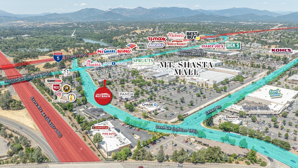 More Photos Of 910 Dana Dr, Redding Restaurant For Sale