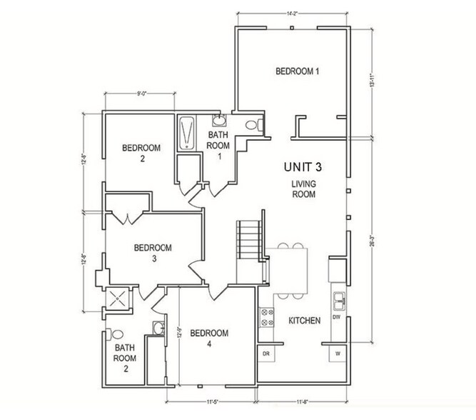 More Photos Of 1236-1238 W 30th St, Los Angeles Apartments For Sale