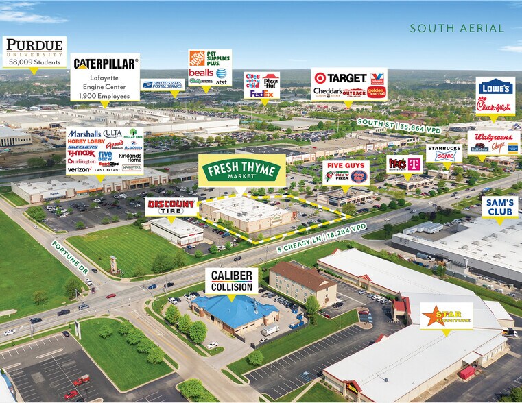 More Photos Of 220 S Creasy Ln, Lafayette Supermarket For Sale