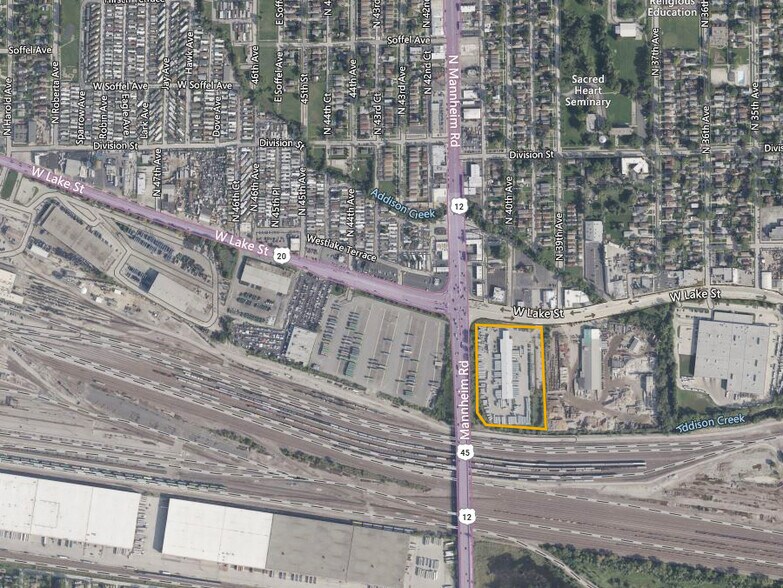 More Photos Of 4000 W Lake St, Melrose Park Truck Terminal For Lease