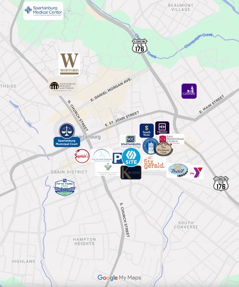 More Photos Of 189 S Converse St, Spartanburg Office For Sale