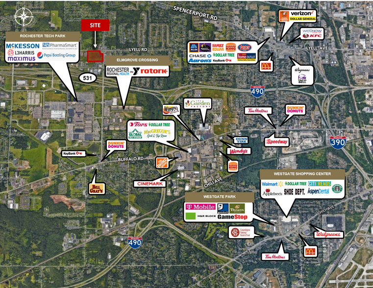 More Photos Of 3895 Lyell Rd, Rochester Land For Sale