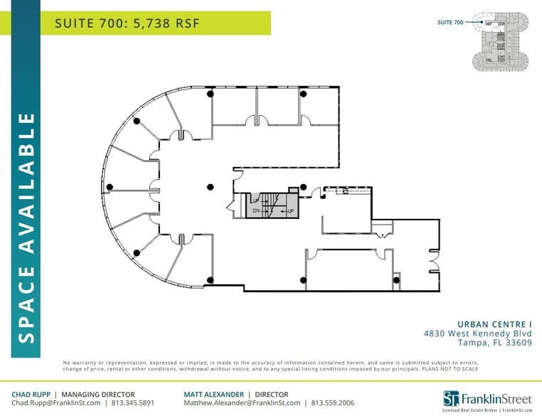 More Photos Of 4830 W Kennedy Blvd, Tampa Unknown For Lease