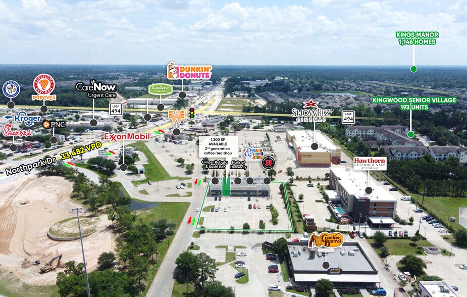 More Photos Of 24510 Eastex Fwy, Kingwood Storefront Retail Office For Lease