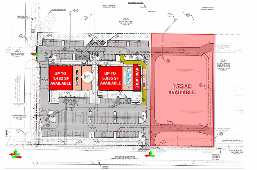 Primary Photo Of 340 Bucees Blvd, Melissa Land For Lease
