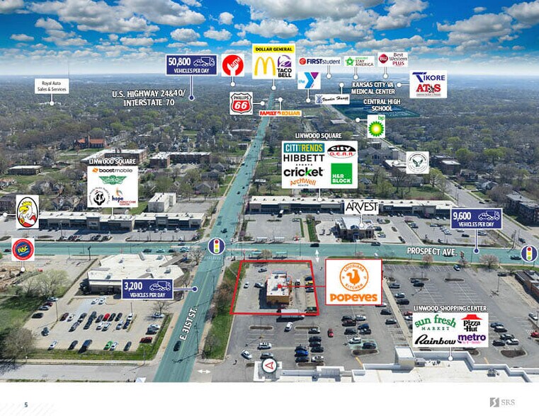 More Photos Of 3100 Prospect Ave, Kansas City Fast Food For Sale