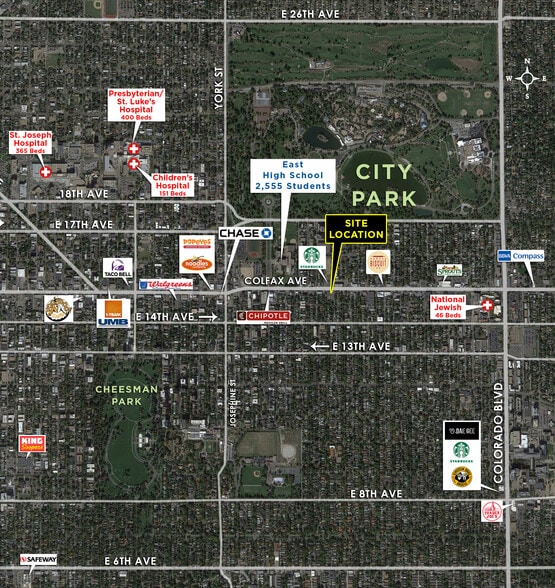 More Photos Of 2910 E Colfax Ave, Denver Storefront Retail Office For Lease