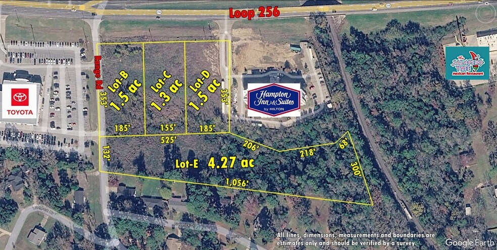More Photos Of 2800 S Loop 256, Palestine Land For Sale