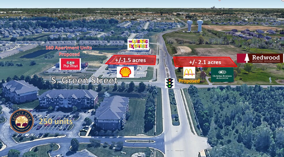 Primary Photo Of S Green Street & Northfield Drive, Brownsburg Land For Sale