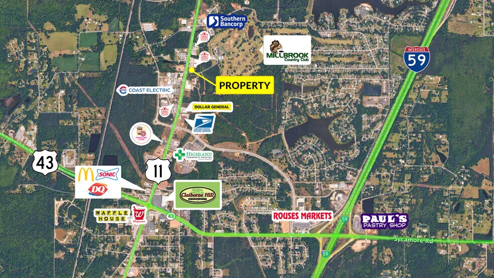 More Photos Of Highway 11 and Golf Course Dr., Picayune Land For Sale