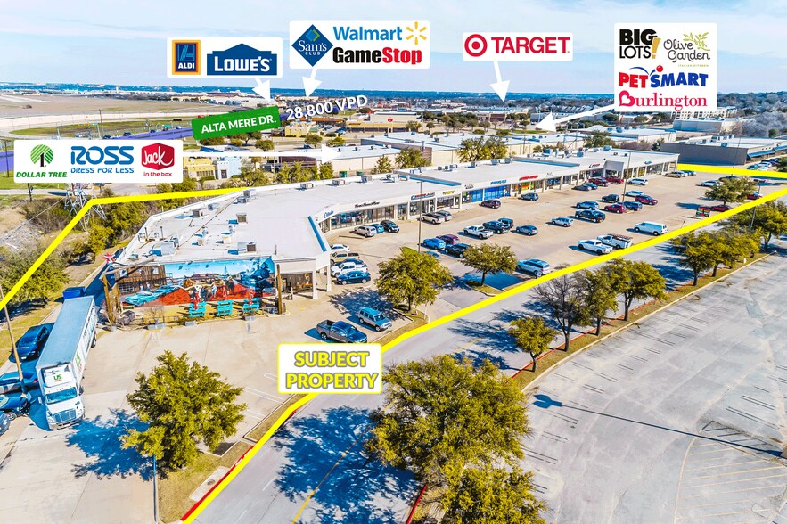 More Photos Of 1700-1760 Mall Cir, Fort Worth Freestanding For Lease