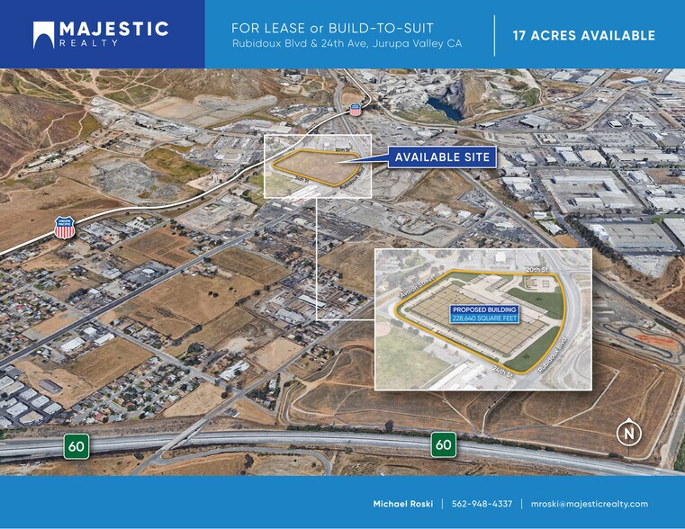 More Photos Of Rubidoux Blvd @ Market, Jurupa Valley Warehouse For Lease