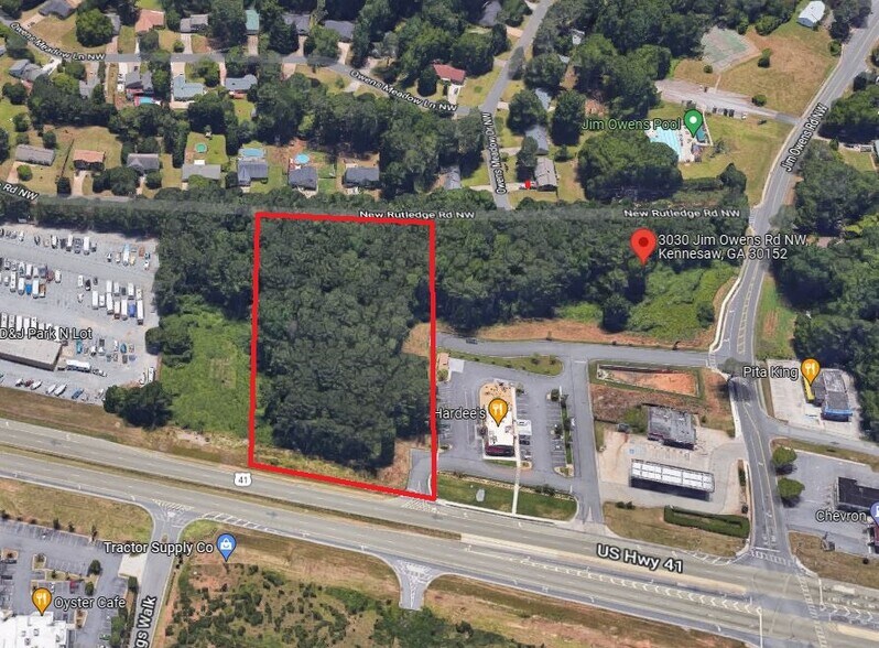 Primary Photo Of 3030 Jim Owens Rd NW, Kennesaw Land For Sale
