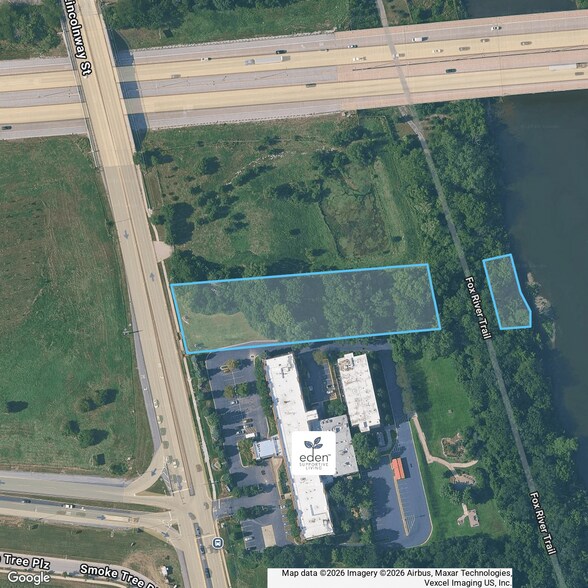 Primary Photo Of 307 S Lincolnway St, North Aurora Land For Sale