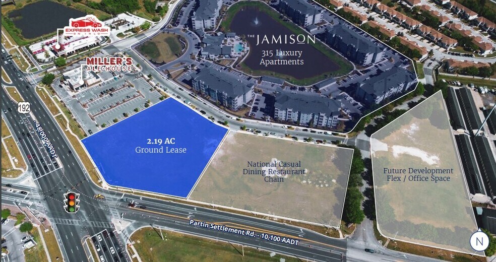 Primary Photo Of US 192 @ Partin Settlement Rd, Kissimmee Land For Sale