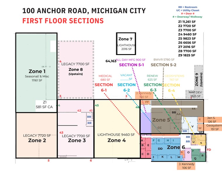 More Photos Of 100 Anchor Rd, Michigan City Distribution For Lease