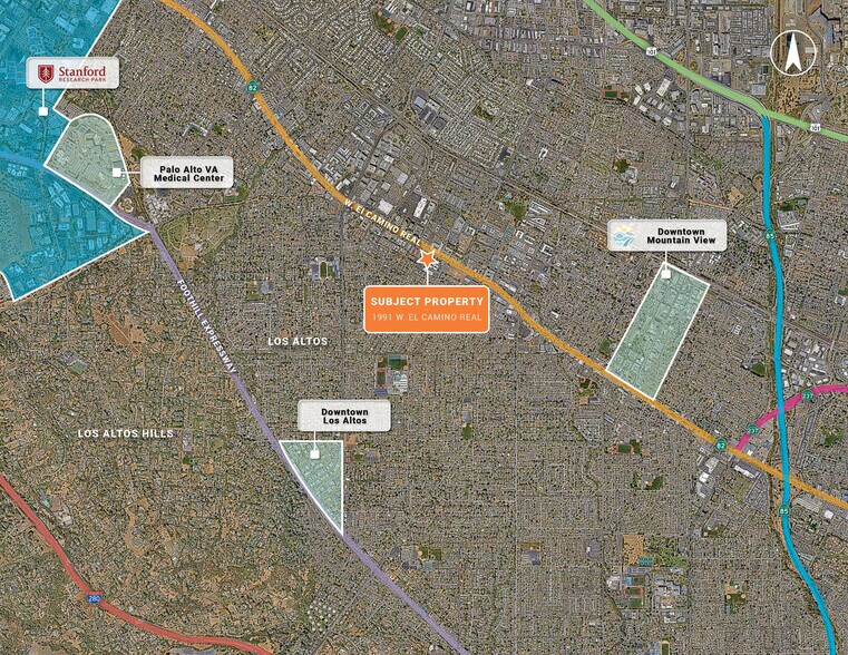 More Photos Of 1991 W El Camino Real, Mountain View Land For Sale
