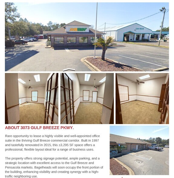 More Photos Of 3073 Gulf Breeze Pky, Gulf Breeze Fast Food For Lease