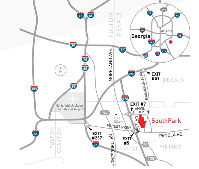 3100 Southpark Blvd, Ellenwood, GA 30294 - Industrial For Lease ...