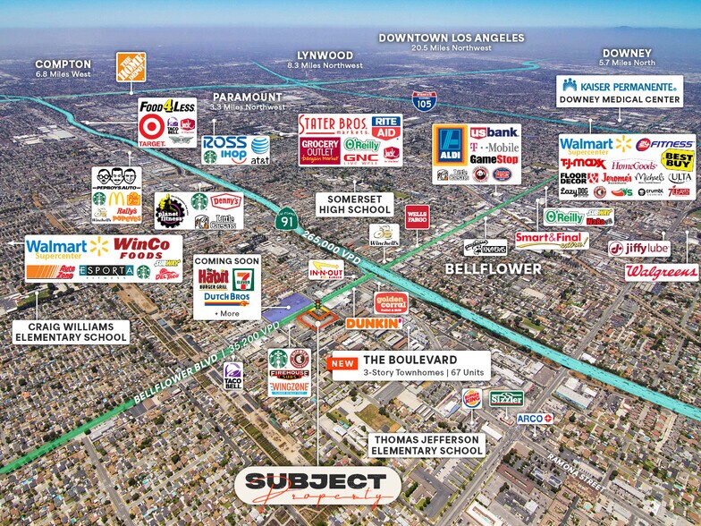More Photos Of 17610-17620 Bellflower Blvd, Bellflower General Retail For Sale