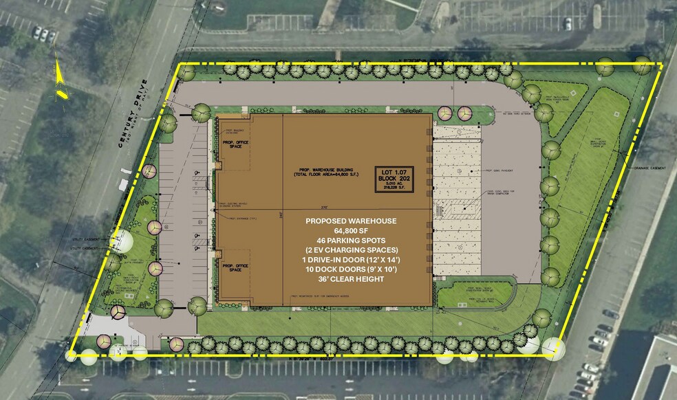 More Photos Of 3 Century Dr, Parsippany Warehouse For Lease