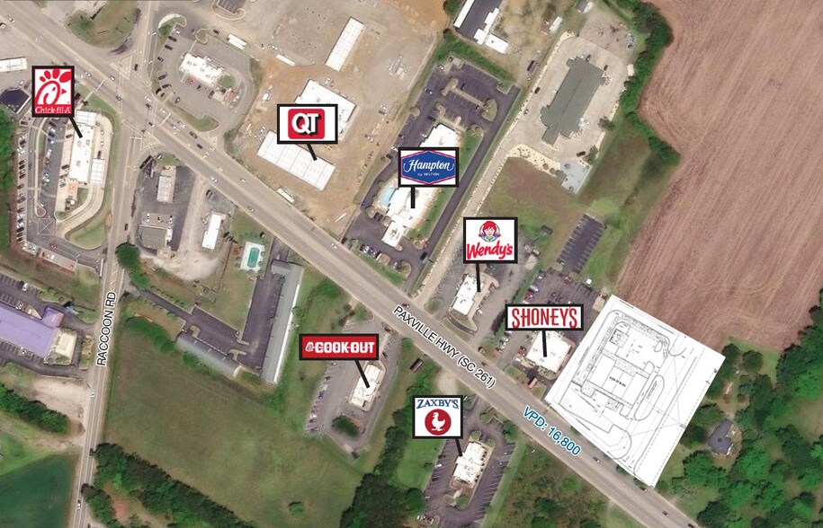 More Photos Of 2660 Paxville Hwy, Manning General Retail For Lease