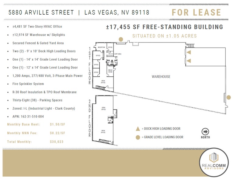 More Photos Of 5880 Arville Street St, Las Vegas Warehouse For Lease