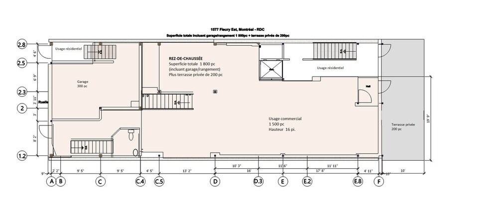 More Photos Of 1577-1579 Rue Fleury E, Montréal Storefront Retail Residential For Lease