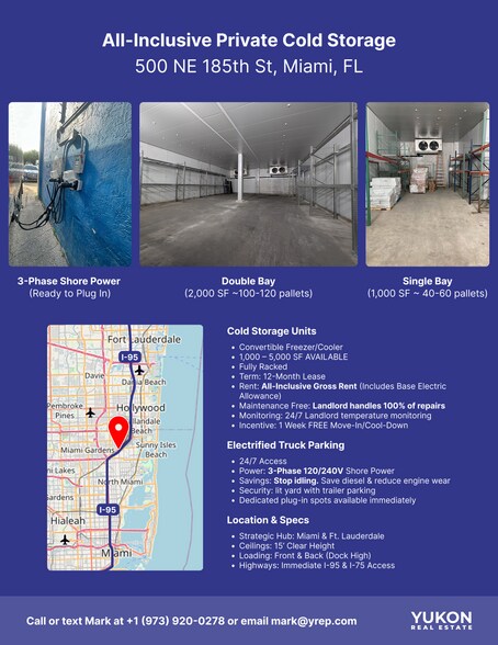 More Photos Of 500 NE 185th St, Miami Refrigeration Cold Storage For Sale