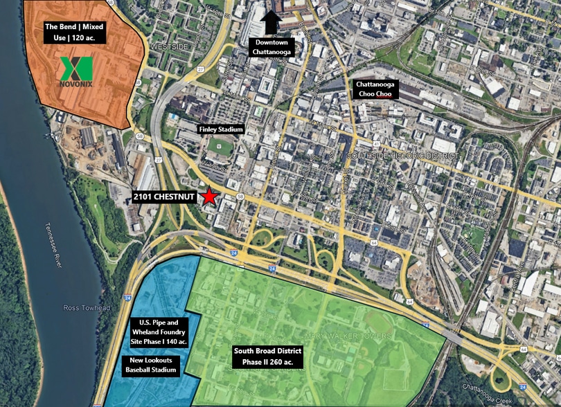 More Photos Of 2101 Chestnut St, Chattanooga Office For Sale