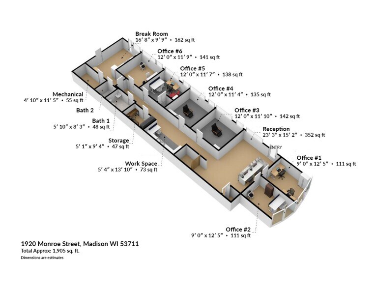 More Photos Of 1920 Monroe St, Madison Medical For Lease