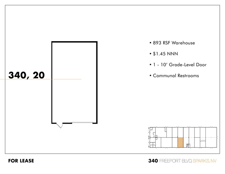 More Photos Of 340 Freeport Blvd, Sparks Flex For Lease