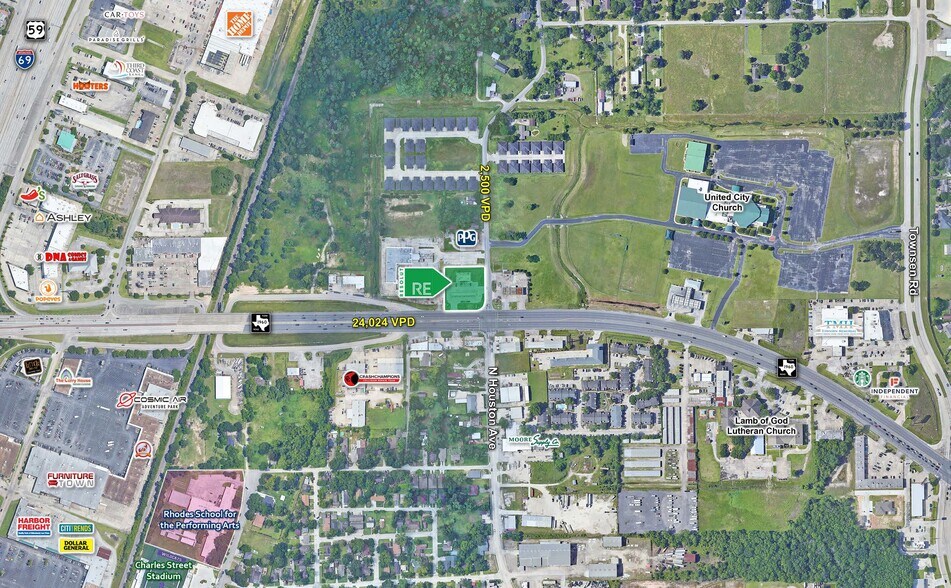 More Photos Of 1205 N Houston Ave, Humble Service Station For Lease