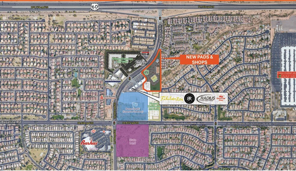 Primary Photo Of 1803 S Crismon Rd, Mesa General Retail For Lease