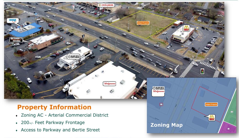 More Photos Of 1819 Parkway, Sevierville Land For Lease