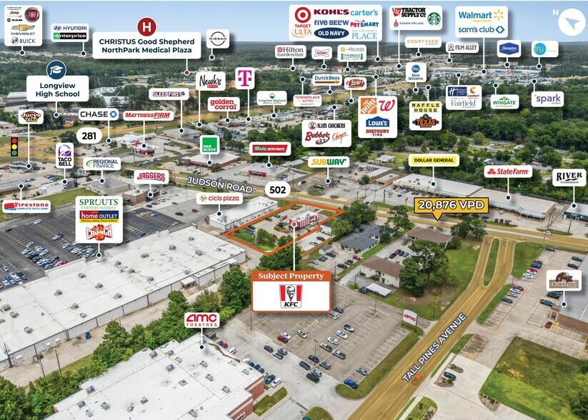 More Photos Of 2407 Judson Rd, Longview Fast Food For Sale
