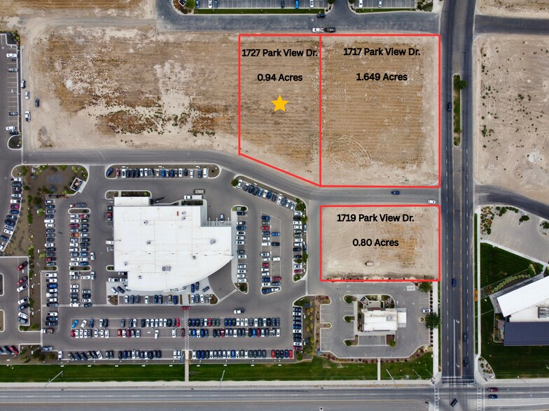 Primary Photo Of 1727 Park View Dr, Twin Falls Land For Sale