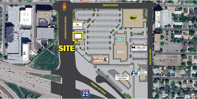 Primary Photo Of 4100 E Mexico Ave, Denver Land For Lease
