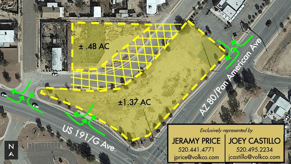 Primary Photo Of G Avenue US Route 191 @ AZ 80/Pan American Ave, Douglas Land For Sale