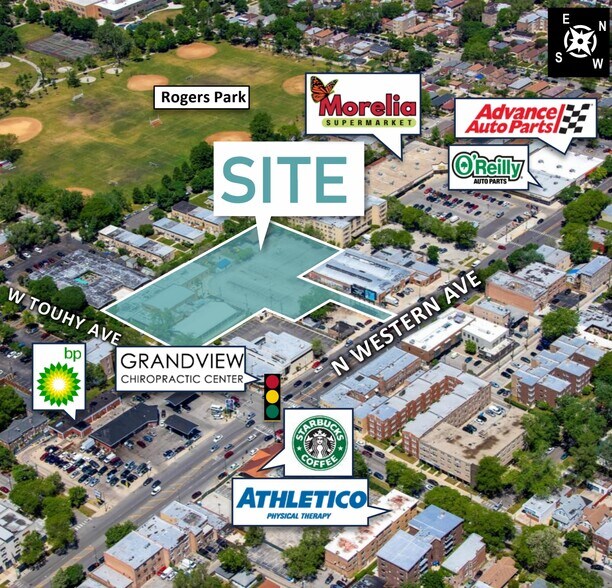 Primary Photo Of 2424 W Touhy Ave, Chicago Land For Sale