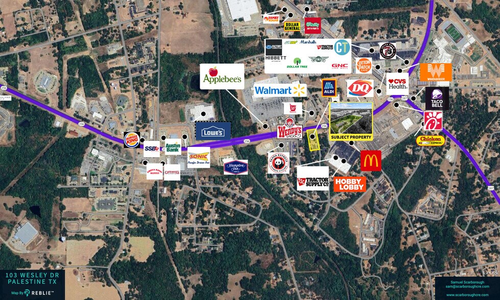 More Photos Of 103 Wesley Dr, Palestine Land For Lease