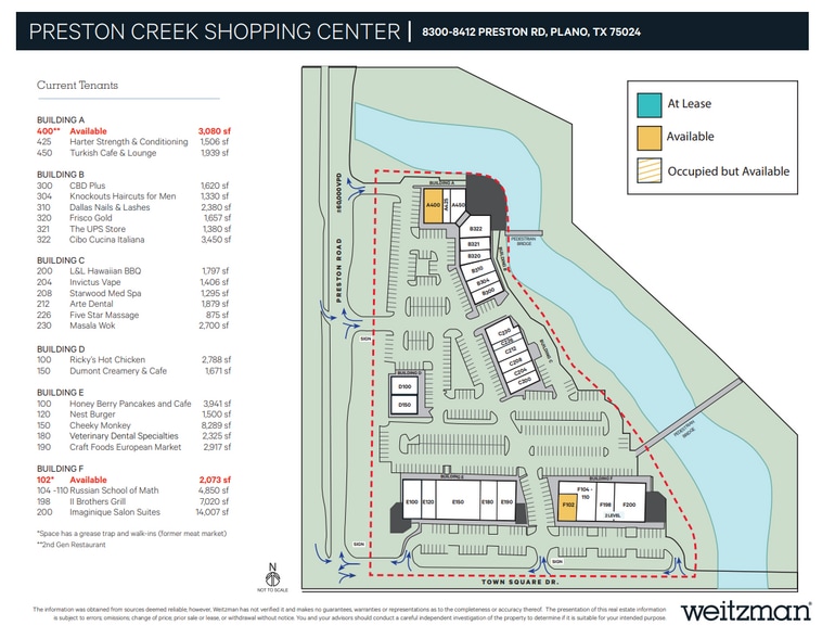 More Photos Of 8300-8412 Preston Rd, Plano Unknown For Lease