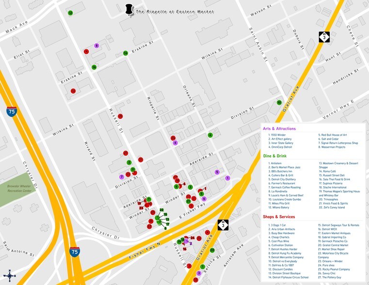 More Photos Of 3500 Riopelle St, Detroit General Retail For Lease