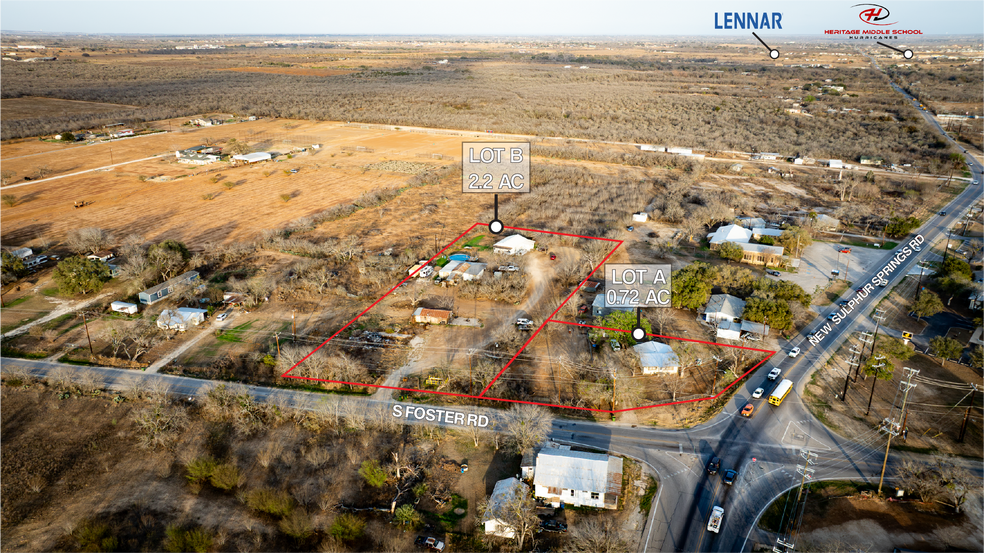 Primary Photo Of 6268 S Foster Rd, San Antonio Land For Sale